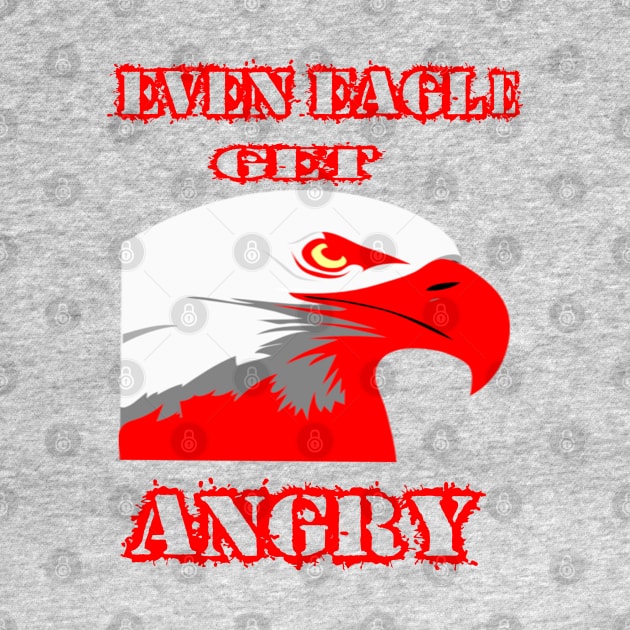 Angry Eagle by Egy Zero